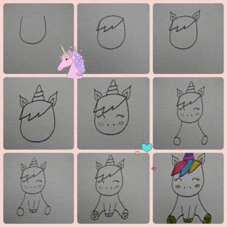 Свинья рисунок легкий