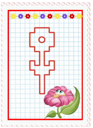 Рисунки по клеточкам в тетради