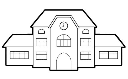 Парк карандашом для срисовки