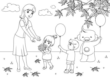 Парк сквер изо 3 класс