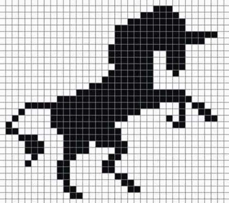Рисунки по клеточкам в тетради черно белые