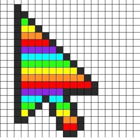 Рисование по клеткам для детей