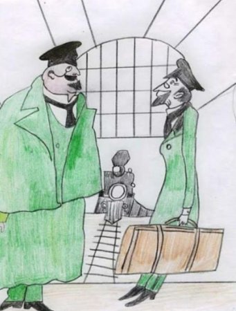 Чехов смерть чиновника иллюстрации к произведению