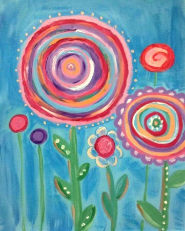 Рисование для детей красками