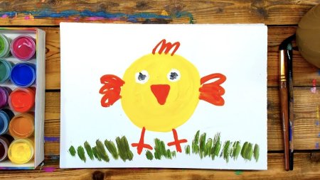 Рисование красками для малышей