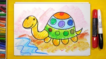 Рисунок фломастерами для детей