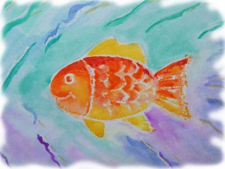 Рисование акварелью для детей