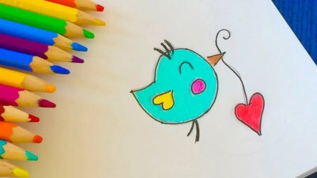 Лёгкие рисунки фломастерами