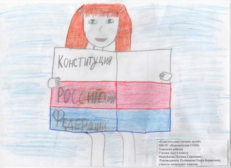 Рисунок ко Дню Конституции
