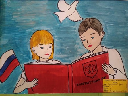 Рисунок ко Дню Конституции