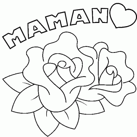 Рисунок маме на др