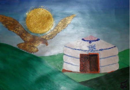 Рисунок на тему независимый Казахстан