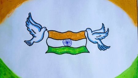 Рисунок на день независимости