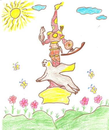 Рисунок на день независимости