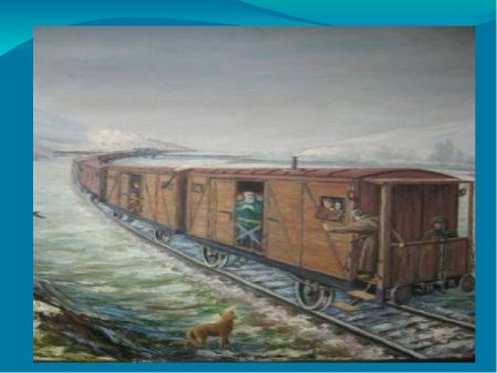 Депортация Калмыков в Сибирь 1943