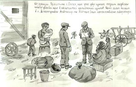 Депортация Калмыков в Сибирь 1943