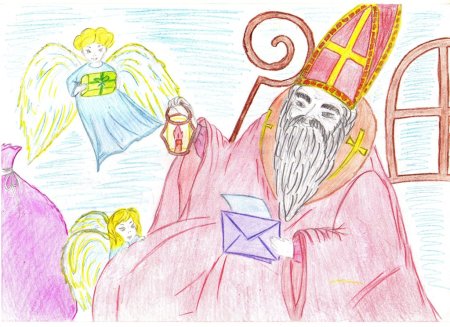 Рисунок ко Дню Святого Николая