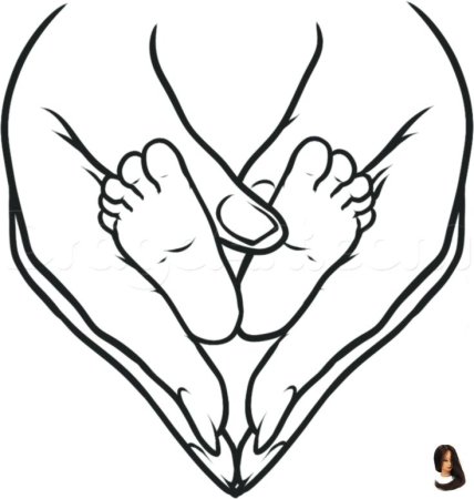 Рисунок маме на день рождения