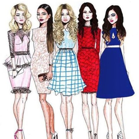 Сплетницы рисунок