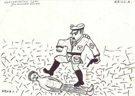 Рисунок на тему Холокост легко