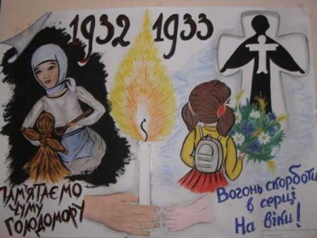 Памяти жертв Голодомора дошкольники