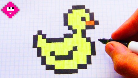 Рисунки по клеточкам лёгкие