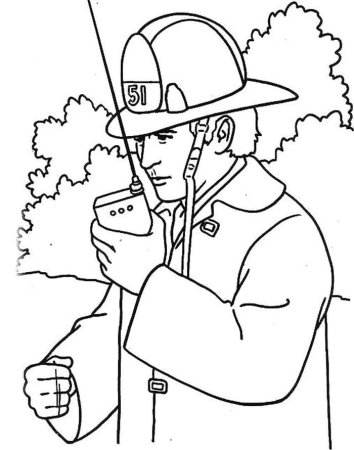 Раскраска пожарная безопасность