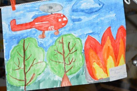 Рисунки ко Дню спасателя для детей