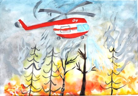 Рисунок на тему МЧС