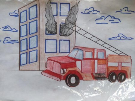 Рисование МЧС