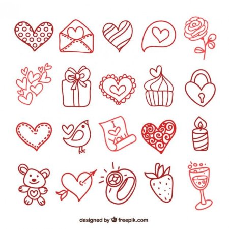 Раскраски на день Святого Валентина