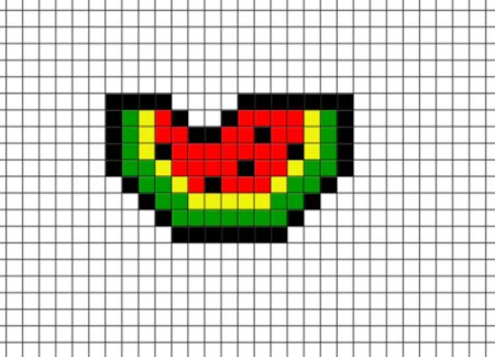 Маленькие пирожные по клеточкам