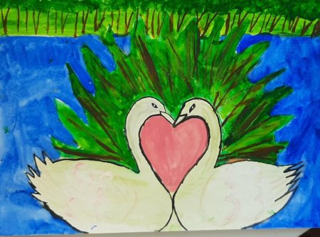 День семьи рисование