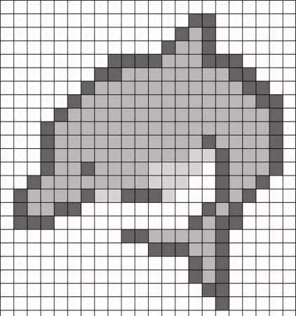 Крутые рисунки по клеточкам в тетради