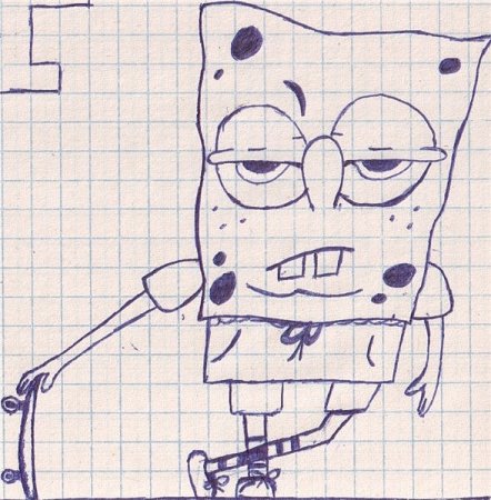 Рисунки ручкой в тетради