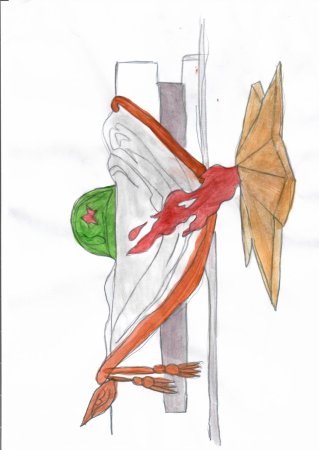 Блокада Ленинграда нарисова