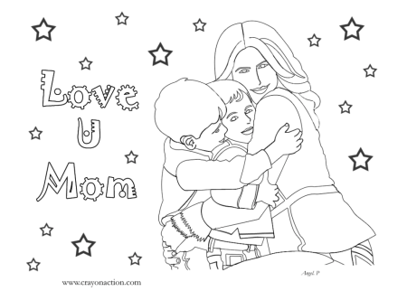 Happy mother's Day шаблон
