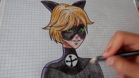 Рисовать супер кота