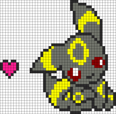 Аниме по клеточкам легкие