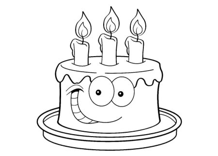 Простые рисунки на день рождения