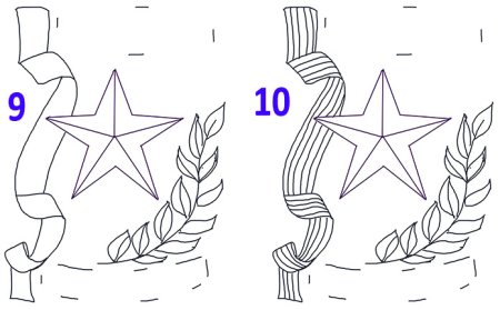 Рисунок к 9 мая пошагово