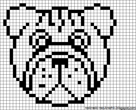 Рисунки по клеточкам маленькие и легкие для блокнота