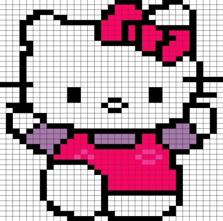 Рисунки по клеточкам прикольные