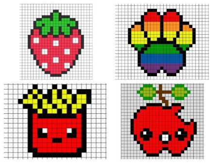 Вкусняшки по клеткам