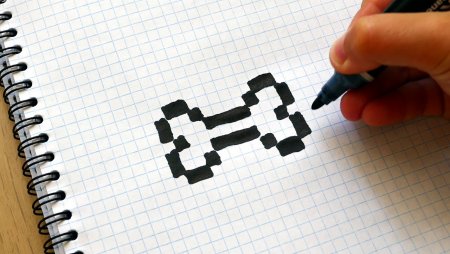 Рисунки по клеткам милые