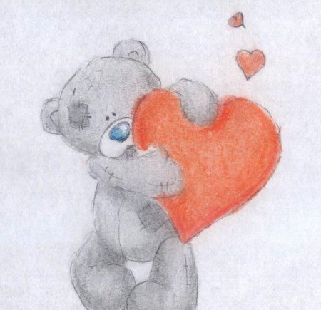 Рисунок карандашом для срисовки любовь