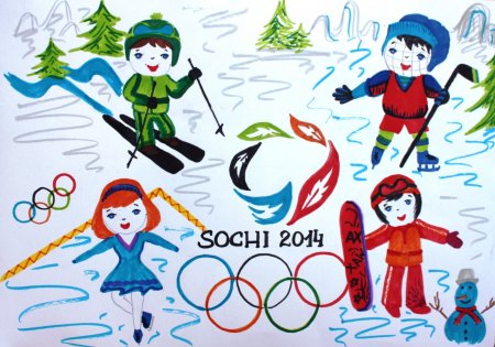 Рисунки на тему спорт легкие