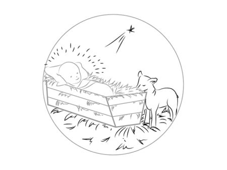 Рождество Христово рисунки карандашом