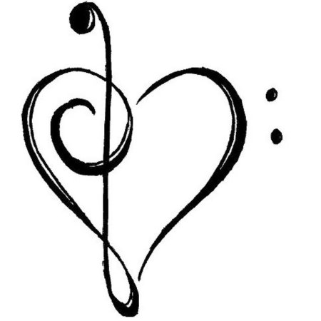 Музыкальные рисунки для срисовки