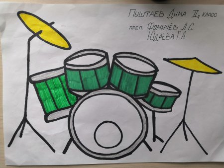 Рисунок на тему песня